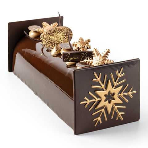 Klassieke kerstbûche - Vanille & Pistache